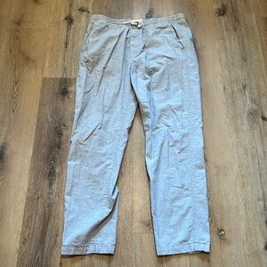 H&M Regular elastic Standard Grey 100% Cotton casual pants Medium